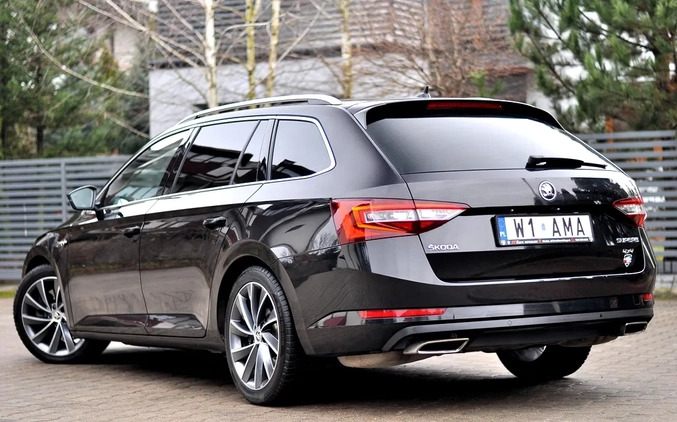 Skoda Superb cena 91500 przebieg: 181000, rok produkcji 2018 z Płock małe 704